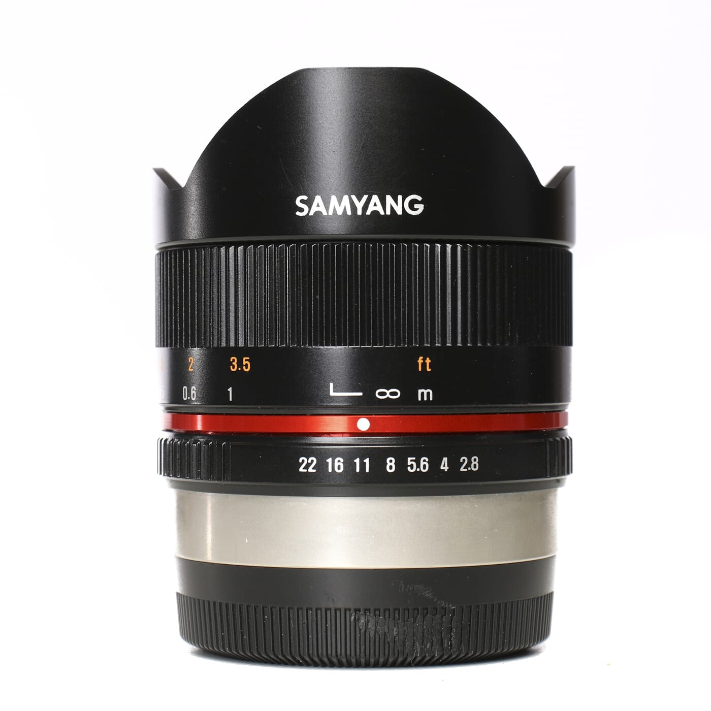 Brukt Samyang 8mm f/2.8 UMC Fish-Eye II til Fuji X