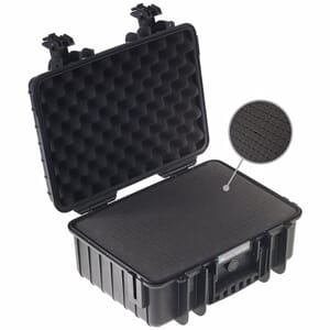 B&W Outdoor Cases Type 4000 Sort SI (Med Skuminnlegg)