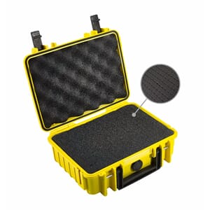 B&W Outdoor Cases Type 1000 Gul SI (Med Skuminnlegg)