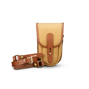 Billingham TEN-16 Camera Bag, Khaki Canvas / Tan leather
