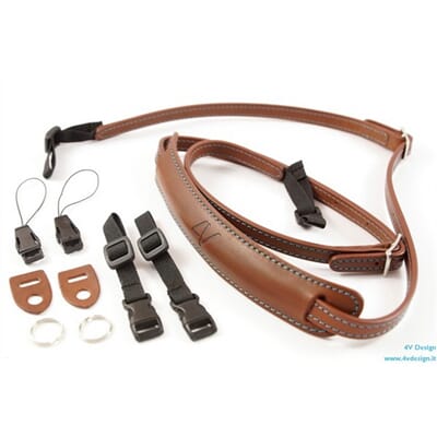 8053904938261 4V Design Lusso Slim Neck Strap brun.jpg