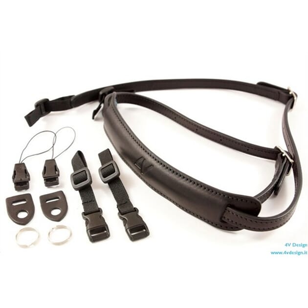 8053904938278 4V Design Lusso Slim Neck Strap blackblack.jpg