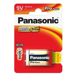 Batteri Panasonic Pro power 9Volt