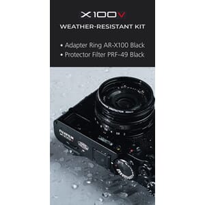 Fujifilm X100V Weather Resistant kit Black