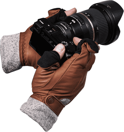 7072621000687 Vallerret Urbex Photography Glove Brown M2_1.png