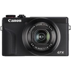 Canon Powershot G7X mark III Sort
