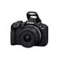 4549292205015_Rel 11_EOS R50_Black_FrontSlantLeft_RF-S18-45mm(BK)_Flash.jpg