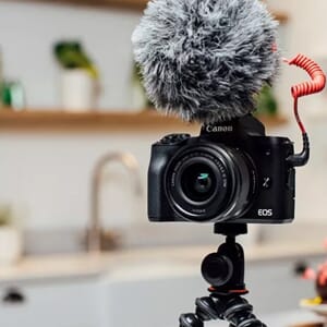 Canon EOS M50 Mark II live streaming kit