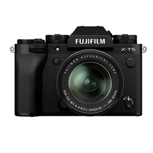Fujifilm X-T5 Sort + XF18-55mm f/2,8-4 R