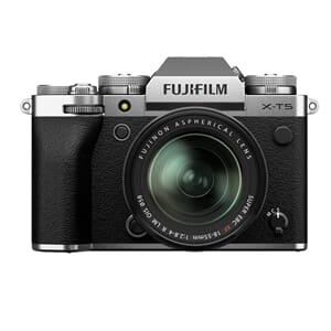 Fujifilm X-T5 Sølv + XF18-55mm f/2,8-4 R