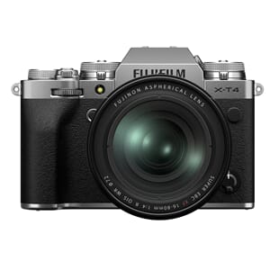 Fujifilm X-T4 kit med XF16-80mm F4 Sølv