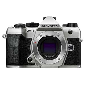 OM SYSTEM OM-5 II body silver