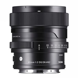 Sigma 65mm F2 DG DN | C for Sony E-Mount