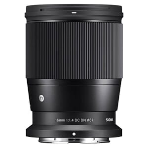 Sigma 16mm f/1,4 DC DN Contemporary til Nikon Z-mount
