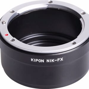 Kipon Adapter for Fuji X Hus Nikon-FX