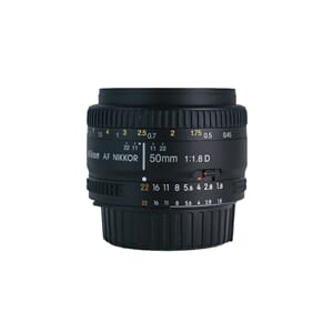 Brukt Nikon 50mm f/1,8D