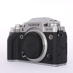 Brukt Fujifilm X-T4 kamerahus Sølv