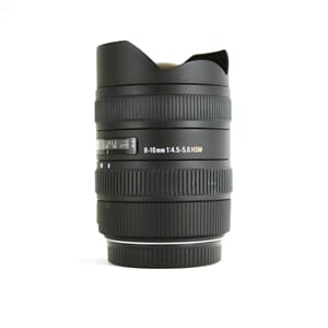 Brukt Sigma AF 8-16mm f/4-5,06 DC HSM for Canon