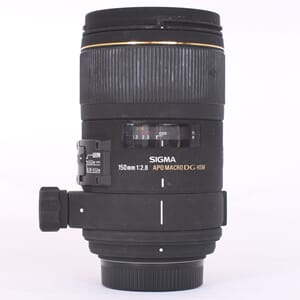 Brukt Sigma 150mm f2,8 APO Macro EX DG HSM , Nikon