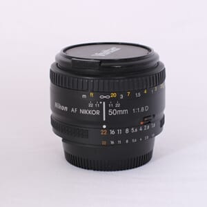 Brukt Nikon AF Nikkor 50mm f/1,8 D