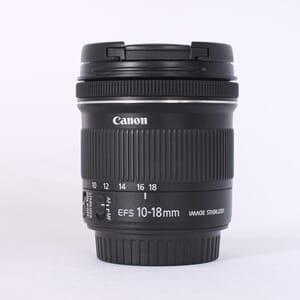 Brukt Canon EF-s 10-18mm f/4-5,6 is STM