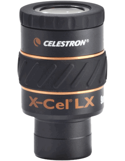 Celestron X-CEL LX 2.3 / 5/7/9/12/18 / 25mm Eyepiece 60 Degree Wide Angle Telescope Nebula Planetary Eyepiece 1.25 - 18 Celestron X-CEL LX 2.3 / 5/7/9/12/18 / 25mm Eyepiece 60 Degree Wide Angle Telescope Nebula Planetary Eyepiece 1.25 - 18