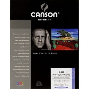 Canson RAG Photographique 210g A4 x25