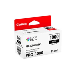 Canon blekk PFI MBK 1000 Matte Black (Pro 1000)
