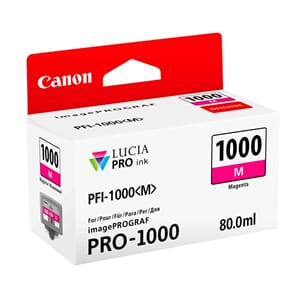Canon blekk PFI M 1000 Magenta (Pro 1000)