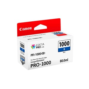 Canon blekk PFI B 1000 Blå (Pro 1000)