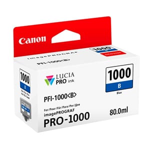 Canon blekk PFI B 1000 Blå (Pro 1000)