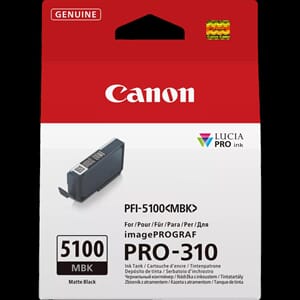 Canon Blekk PFI-5100 MBK (Matte Black)  PRO-310