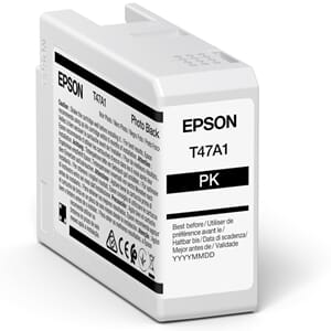 Epson T47A1 Photo Black til SC-P900 - 50ml