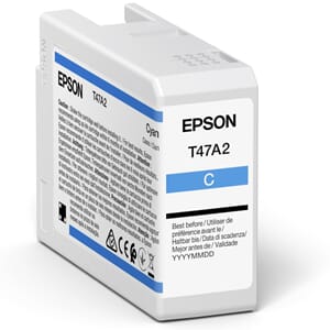 Epson T47A2 Cyan til SC-P900 - 50ml