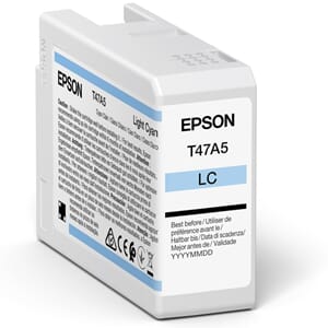 Epson T47A5 Light Cyan til SC-P900 - 50ml