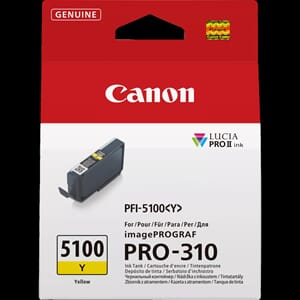 Canon Blekk PFI-5100 Y (Yellow)  PRO-310