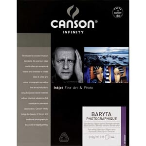 Canson Baryta Photographique 310msg A4 X10