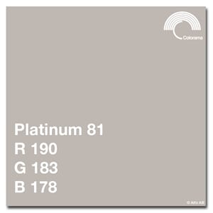 Colorama Platinum 2,72x11m  Papir bakgrunn