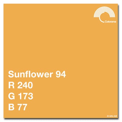 5060101581346 Colorama Sunflower 2,72x11m  Papir bakgrunn2.jpg