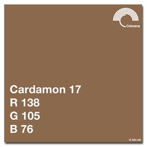 Colorama Cardamon 2,72x11m  Papir bakgrunn
