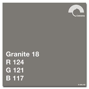Colorama Granite 2,72x11m  Papir bakgrunn