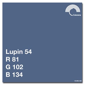 Colorama Lupin 2,72x11m  Papir bakgrunn