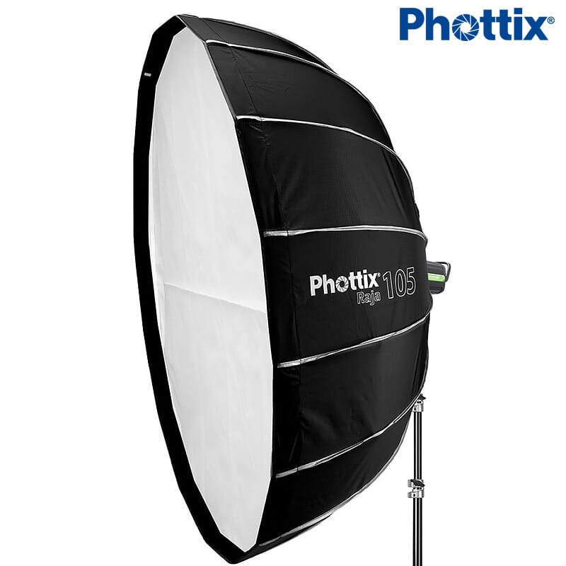Phottix Raja 85 Phottix Raja Quick-Folding Softbox 105cm Rund - Foto-Jørgen AS
