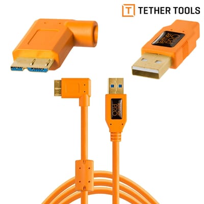 818307013254 TetherPro USB 3.0 A male to Micro B Right Angle 4,6m Orange.jpg