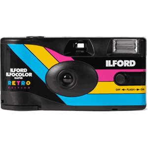 Ilford Ilfocolor Single Use Camera Rapid Retro Edition 27EXP