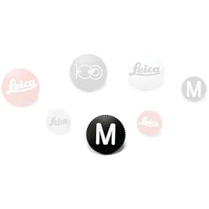 Leica Soft Release Button, Brass/Messing, Black