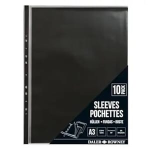 Daler Rowney Display Sleeves A2 5-Pack
