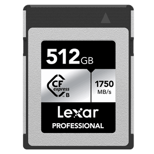 Lexar CFexpress Pro Silver Serie R1750/W1300 512GB (Type B)