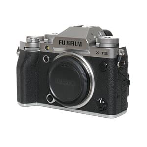 Brukt Fujifilm X-T5 kamerahus Sølv