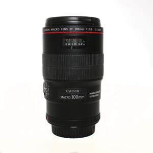 Brukt Canon EF 100mm f/2,8 L is USM